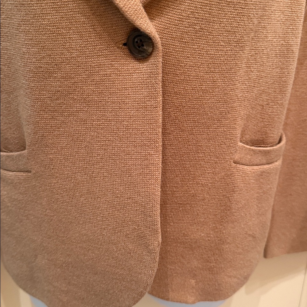 J.Crew Factory Schoolboy Sweater Blazer - Heather Acorn - XS - BNWT - Picture 4 of 8